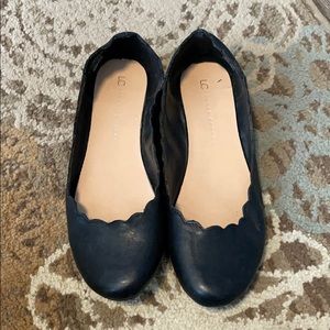Lauren Conrad Black Flats Size 10